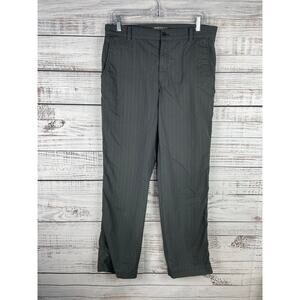 Nike Golf Tour Performance Dri Fit Pants Gray Print Mens 32x32 Medium Nylon